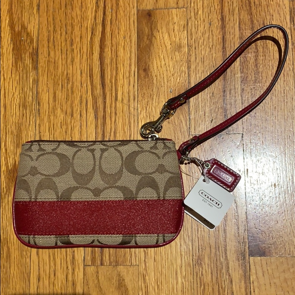 Brand new Coach wristlet